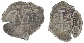 Moneda virreinal. Carlos III. ½ Real. 1770. Ensayador no visible. Potosí. Ag. 1,63 g. Cal-Tipo 30. MBC-. Salida: 10
