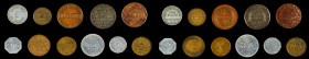 NEW JERSEY. Elizabeth and Jersey City. Lot of (11) Trade Tokens.
All are different, and all are in minor metals including brass, white metal and alum...