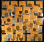 NEW JERSEY. Absecon through Irvington. Lot of Approximately (51) Trade Tokens.
Mostly brass or aluminum for this minor metals offering. This is a sol...