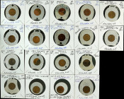 NEW JERSEY. Newark. Lot of (18) Encased Indian and Lincoln Cents.
Included are: Indian; (13) Lincoln, Wheat Ears Reverse; and (4) Lincoln, Memorial R...