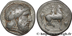 MACEDONIA - MACEDONIAN KINGDOM - PHILIP II
Type : Tétradrachme 
Date : c. 342/341 - 329/8 AC. 
Mint name / Town : Amphipolis, Macédoine 
Metal : silve...