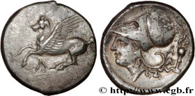 AKARNANIA - LEUKAS
Type : Statère 
Date : c. 320-280 AC. 
Mint name / Town : Leucas, Acarnanie 
Metal : silver 
Diameter : 21,5  mm
Orientation dies :...
