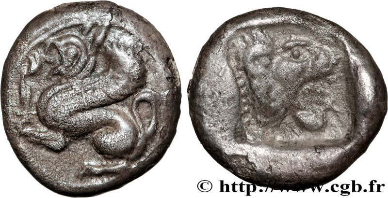 TROAS - ASSOS
Type : Drachme 
Date : c. 500-450 AC. 
Mint name / Town : Assos, T...