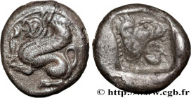 TROAS - ASSOS
Type : Drachme 
Date : c. 500-450 AC. 
Mint name / Town : Assos, Troade 
Metal : silver 
Diameter : 14,5  mm
Orientation dies : 3  h.
We...