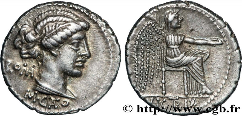 PORCIA
Type : Denier 
Date : 89 AC. 
Mint name / Town : Rome 
Metal : silver 
Mi...