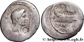 POMPEY THE GREAT
Type : Denier 
Date : c. 44-43 AC. 
Mint name / Town : Marseille 
Metal : silver 
Millesimal fineness : 950  ‰
Diameter : 19,5  mm
Or...