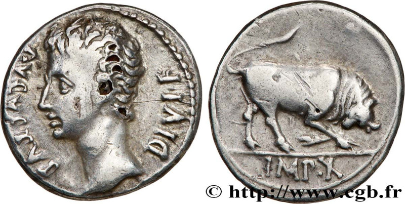 AUGUSTUS
Type : Denier 
Date : 15 AC. 
Mint name / Town : Lyon 
Metal : silver 
...