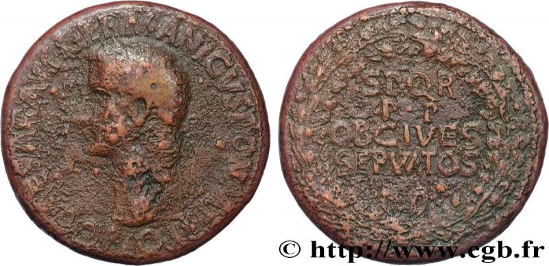 CALIGULA
Type : Sesterce 
Date : 37-38 
Mint name / Town : Rome 
Metal : copper ...