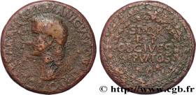 CALIGULA
Type : Sesterce 
Date : 37-38 
Mint name / Town : Rome 
Metal : copper 
Diameter : 34  mm
Orientation dies : 6  h.
Weight : 28,73  g.
Rarity ...