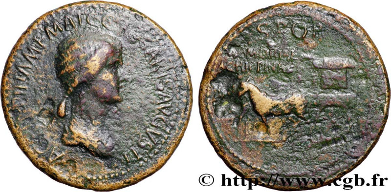 AGRIPPINA MAJOR
Type : Sesterce 
Date : 37-41 
Mint name / Town : Rome 
Metal : ...