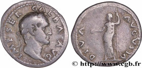 GALBA
Type : Denier 
Date : c. 06-12/68 
Mint name / Town : Rome 
Metal : silver 
Millesimal fineness : 900  ‰
Diameter : 19  mm
Orientation dies : 5 ...
