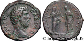 AELIUS
Type : Sesterce 
Date : 137 
Mint name / Town : Rome 
Metal : bronze 
Diameter : 31,5  mm
Orientation dies : 5  h.
Weight : 24,89  g.
Rarity : ...
