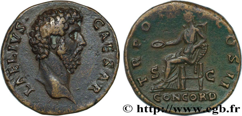 AELIUS
Type : Sesterce 
Date : 137 
Mint name / Town : Rome 
Metal : copper 
Dia...