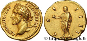 ANTONINUS PIUS
Type : Aureus 
Date : 151-152 
Mint name / Town : Rome 
Metal : gold 
Millesimal fineness : 1000  ‰
Diameter : 19  mm
Orientation dies ...