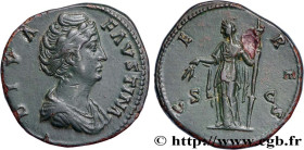 FAUSTINA MAJOR
Type : Sesterce 
Date : 148 (après) 
Mint name / Town : Rome 
Metal : copper 
Diameter : 32,5  mm
Orientation dies : 12  h.
Weight : 25...
