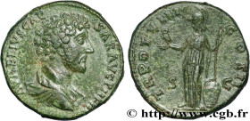 MARCUS AURELIUS
Type : Sesterce 
Date : 153 
Mint name / Town : Rome 
Metal : bronze 
Diameter : 31,5  mm
Orientation dies : 5  h.
Weight : 29,30  g.
...