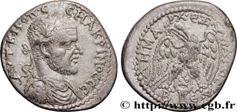 MACRINUS
Type : Tétradrachme syro-phénicien 
Date : 217-218 
Mint name / Town : ...