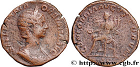 ORBIANA
Type : Sesterce 
Date : 225 
Mint name / Town : Rome 
Metal : copper 
Diameter : 29  mm
Orientation dies : 12  h.
Weight : 16,88  g.
Rarity : ...