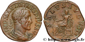 MAXIMINUS I
Type : Sesterce 
Date : mars 235 - été 236 
Date : 235-236 
Mint name / Town : Rome 
Metal : copper 
Diameter : 31  mm
Orientation dies : ...