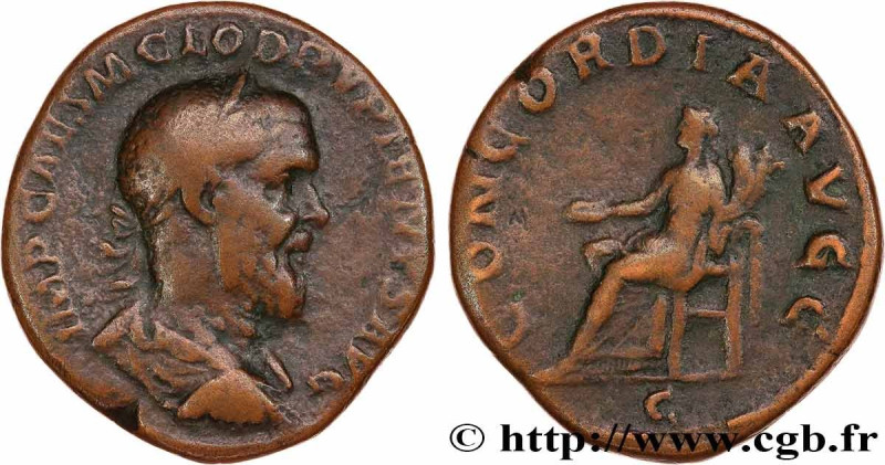 PUPIENUS
Type : Sesterce 
Date : 238 
Mint name / Town : Rome 
Metal : copper 
D...