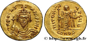 PHOCAS
Type : Solidus 
Date : 607-610 
Mint name / Town : Constantinople 
Metal : gold 
Millesimal fineness : 1000  ‰
Diameter : 20  mm
Orientation di...
