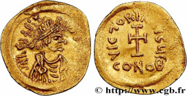 HERACLIUS
Type : Tremissis 
Date : c. 613-641 
Mint name / Town : Constantinople 
Metal : gold 
Diameter : 16,5  mm
Orientation dies : 7  h.
Weight : ...