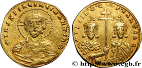 BASIL II and CONSTANTINE VIII
Type : Histamenon Nomisma 
Date : 977 
Mint name / Town : Constantinople 
Metal : gold 
Millesimal fineness : 1.000  ‰
D...