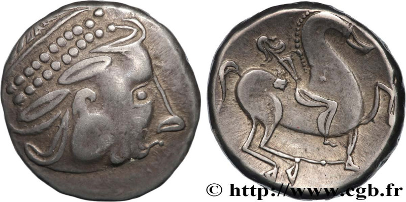 DANUBIAN CELTS - DACIA - MUNTENIA
Type : Tétradrachme au cavalier, type de “Kinn...