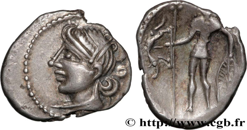 EDUENS, ÆDUI (BIBRACTE, Area of the Mont-Beuvray)
Type : Denier VIIPOTAL 
Date :...