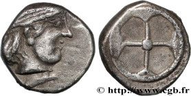 MASSALIA - MARSEILLE
Type : Litra ou obole 
Date : c. 450-410 AC. 
Mint name / Town : Provence 
Metal : silver 
Diameter : 9  mm
Weight : 1,02  g.
Rar...