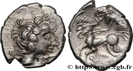 VENETI (Area of Vannes)
Type : Quart de statère d'argent au sanglier 
Date : c. 60-50 AC. 
Mint name / Town : Vannes (56) 
Metal : silver 
Diameter : ...