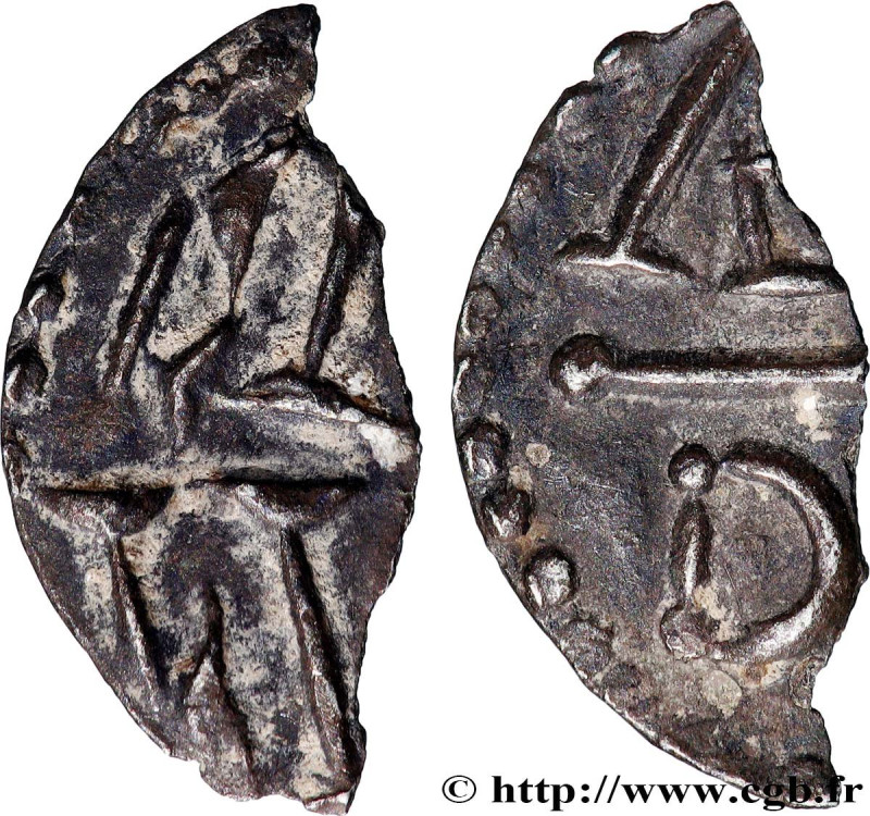 CHARLEMAGNE
Type : Denier 
Date : c. 771-794 
Date : n.d. 
Mint name / Town : Ro...