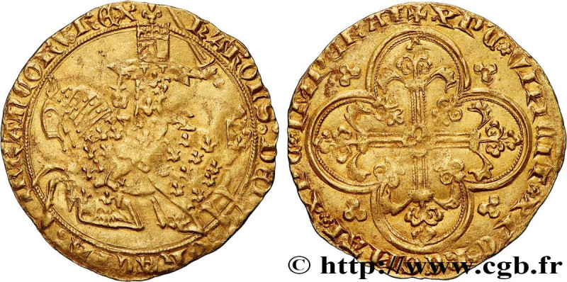 CHARLES V LE SAGE / THE WISE
Type : Franc à cheval 
Date : 03/09/1364 
Date : n....