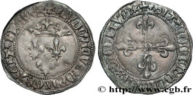 LOUIS XI THE "PRUDENT"
Type : Gros de roi de Perpignan 
Date : 31/12/1461 
Date : 1461 
Mint name / Town : Perpignan 
Metal : silver 
Millesimal finen...