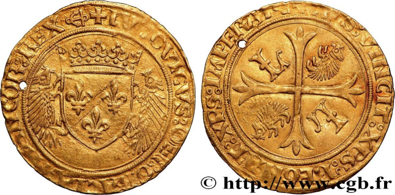 LOUIS XII, FATHER OF THE PEOPLE
Type : Écu d'or aux porcs-épics 
Date : 19/11/15...