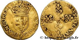 CHARLES IX
Type : Écu d'or au soleil, 1er type 
Date : 1572 
Mint name / Town : Aix-en-Provence 
Quantity minted : 1560 
Metal : gold 
Millesimal fine...