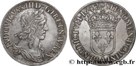 LOUIS XIII
Type : Écu, buste drapé (1er buste de Jean Warin) 
Date : 1642 
Mint name / Town : Paris, Monnaie de Matignon 
Quantity minted : 163822 
Me...