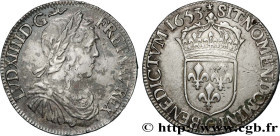 LOUIS XIV "THE SUN KING"
Type : Demi-écu à la mèche longue 
Date : 1653 
Mint name / Town : Narbonne 
Quantity minted : 24094 
Metal : silver 
Millesi...