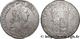 LOUIS XIV "THE SUN KING"
Type : Écu à la mèche longue de Béarn 
Date : 1662 
Mint name / Town : Morlaàs 
Metal : silver 
Millesimal fineness : 917  ‰
...