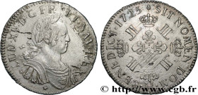 LOUIS XV THE BELOVED
Type : Écu dit "aux huit L" 
Date : 1725 
Mint name / Town : La Rochelle 
Metal : silver 
Millesimal fineness : 917  ‰
Diameter :...
