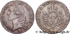 LOUIS XV THE BELOVED
Type : Écu dit "au bandeau" 
Date : 1768 
Mint name / Town : Caen 
Quantity minted : 6008 
Metal : silver 
Millesimal fineness : ...