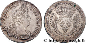 LOUIS XIV "THE SUN KING"
Type : Demi-écu aux palmes 
Date : 1698 
Mint name / Town : Tours 
Metal : silver 
Millesimal fineness : 917  ‰
Diameter : 34...