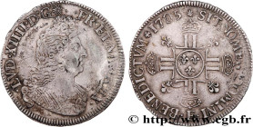 LOUIS XIV "THE SUN KING"
Type : Demi-écu aux huit L, 2e type 
Date : 1705 
Mint name / Town : Tours 
Metal : silver 
Millesimal fineness : 917  ‰
Diam...