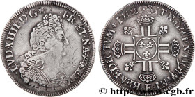 LOUIS XIV "THE SUN KING"
Type : Demi-écu aux huit L, 2e type 
Date : 1705 
Mint name / Town : Tours 
Metal : silver 
Millesimal fineness : 917  ‰
Diam...