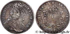LOUIS XIV "THE SUN KING"
Type : Demi-écu aux trois couronnes 
Date : 1711 
Mint name / Town : Tours 
Quantity minted : 45256 
Metal : silver 
Millesim...