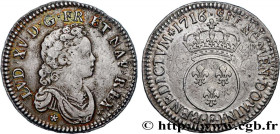 LOUIS XV THE BELOVED
Type : Demi-écu dit "vertugadin" 
Date : 1716 
Mint name / Town : Tours 
Quantity minted : 339579 
Metal : silver 
Millesimal fin...