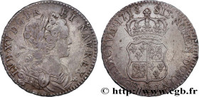 LOUIS XV THE BELOVED
Type : Écu de Navarre 
Date : 1718 
Mint name / Town : Tours 
Quantity minted : 937963 
Metal : silver 
Millesimal fineness : 917...