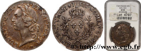 LOUIS XV THE BELOVED
Type : Écu dit “au bandeau” 
Date : 1747 
Mint name / Town : Tours 
Quantity minted : 31973 
Metal : silver 
Millesimal fineness ...