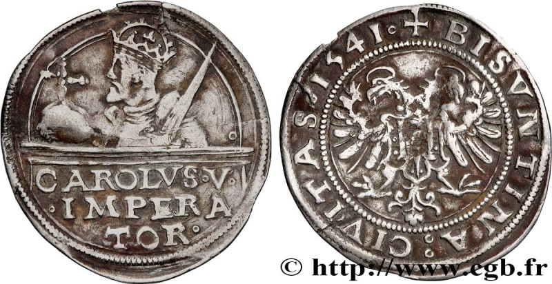 TOWN OF BESANCON - COINAGE STRUCK IN THE NAME OF CHARLES V
Type : Gros 
Date : 1...