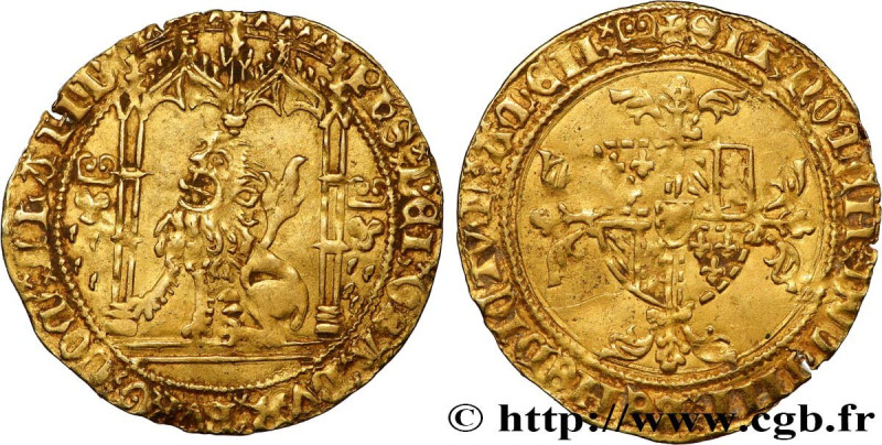 FLANDERS - COUNTY OF FLANDERS - PHILIP THE GOOD
Type : Lion d'or 
Date : (1454-1...